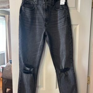 Abercrombie Skinny High Rise Black Jeans